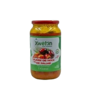 Purée de noix de palme